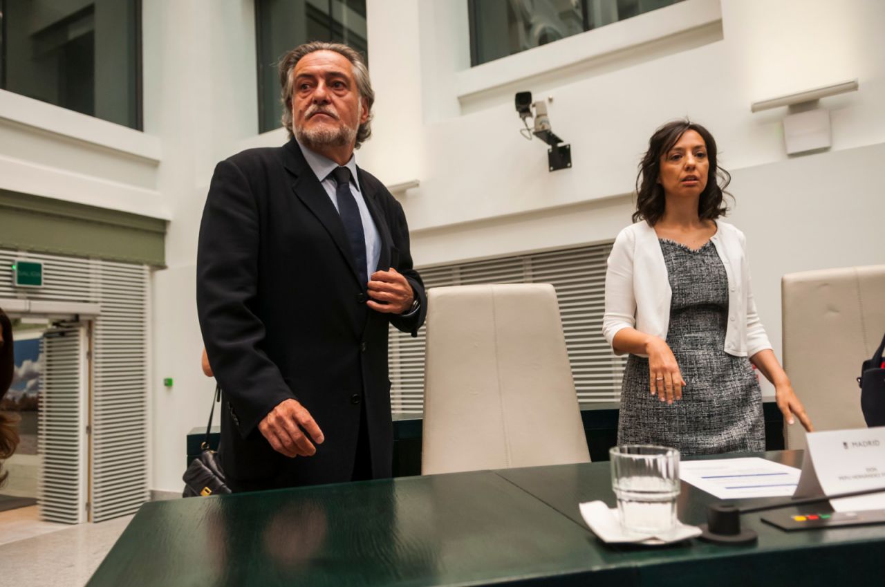 Pepu Hernández en el Pleno Constitutivo del Ayuntamiento de Madrid
