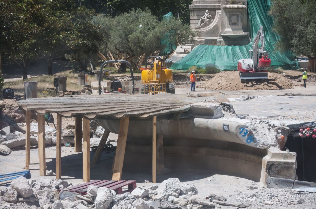 El área afectada coincide con la última cerca que circundaba la Villa de Madrid, conocida como cerca de Felipe IV.
