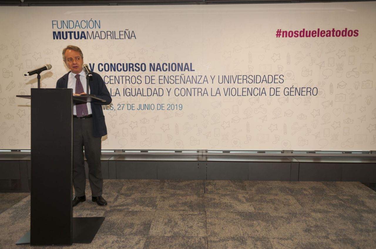 Lorenzo Cooklin, director general de la Fundación Mutua Madrileña, ha celebrado que muchos centros incluyan este concurso como actividad propia del curso.