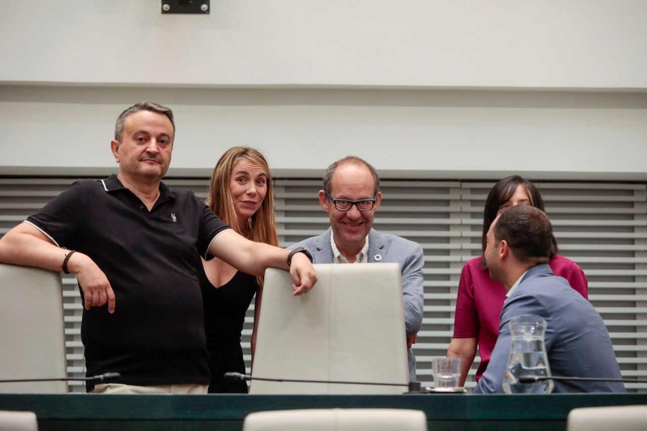 Concejales del grupo municipal socialista.