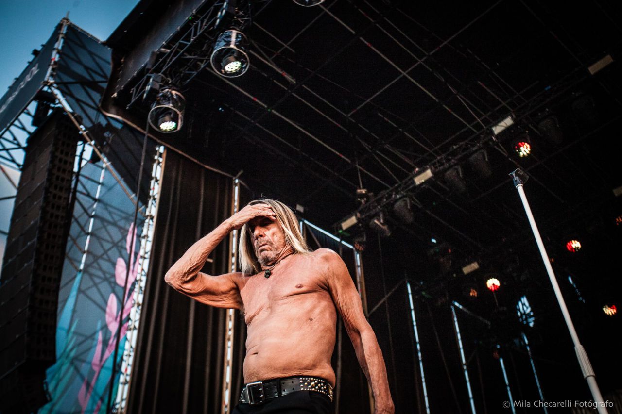 Iggy Pop, en el festival Mad Cool 2019