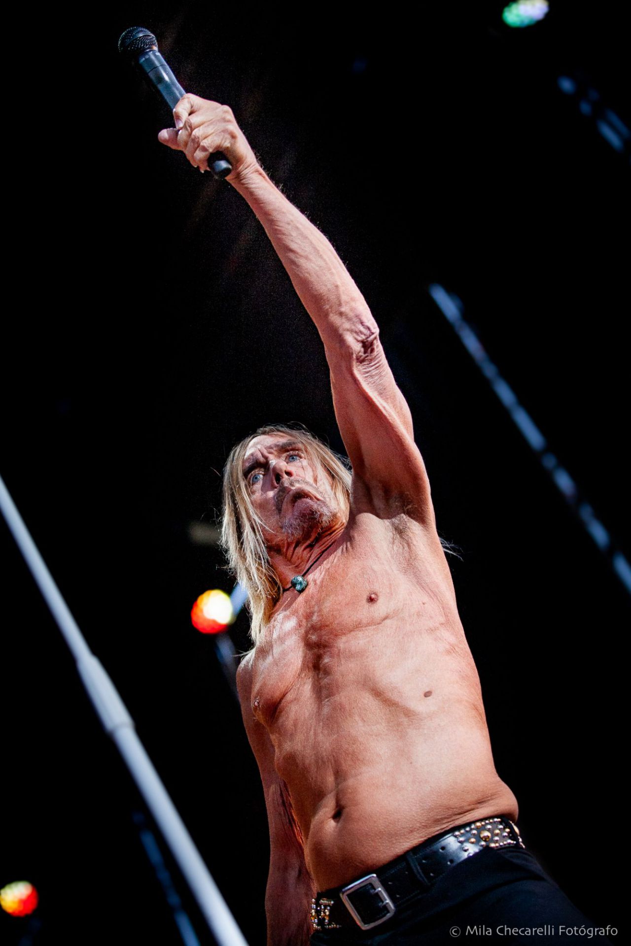 Iggy Pop, en el festival Mad Cool 2019