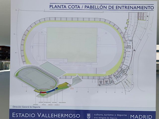 Detalle del proyecto del nuevo estadio.