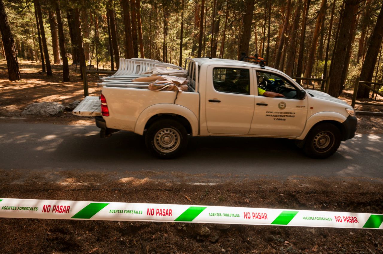 Búsqueda de Blanca Fernández Ochoa en Cercedilla.