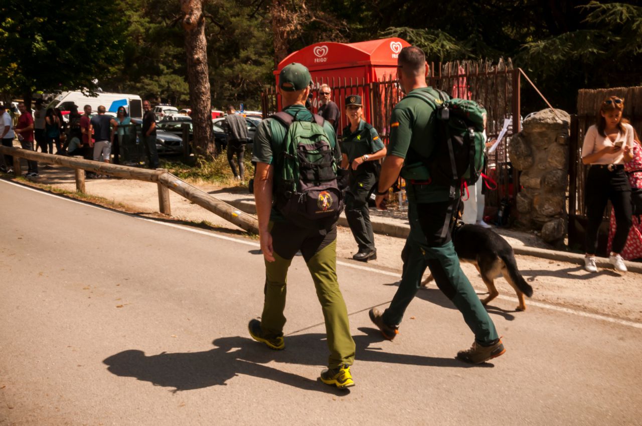 Búsqueda de Blanca Fernández Ochoa en Cercedilla.
