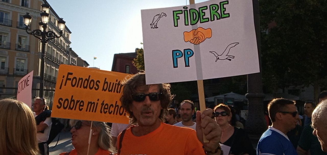 'Manifestival' de la Coordinadora de la Vivienda de Madrid.