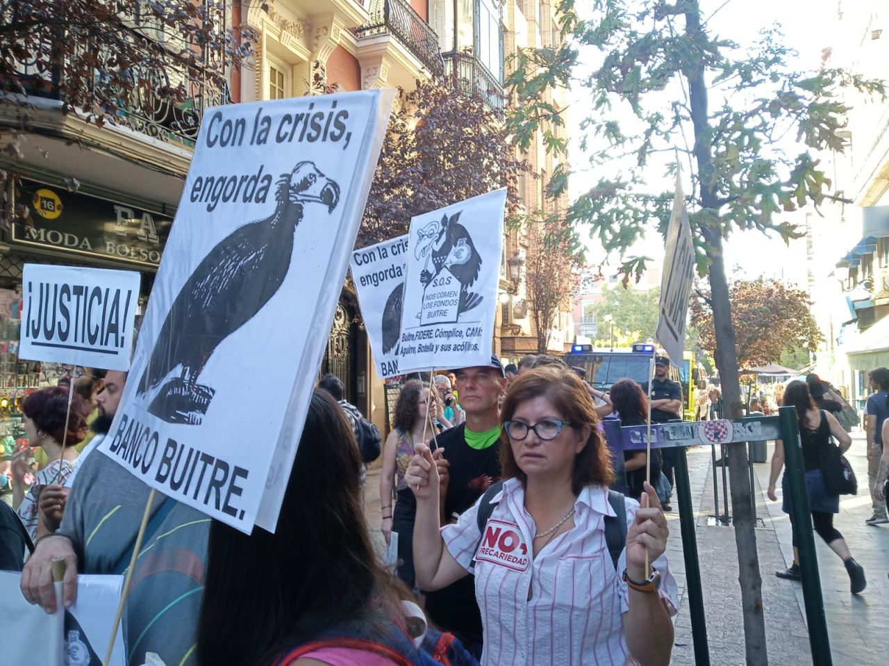 'Manifestival' de la Coordinadora de la Vivienda de Madrid.