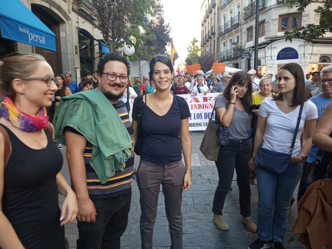 'Manifestival' de la Coordinadora de la Vivienda de Madrid.