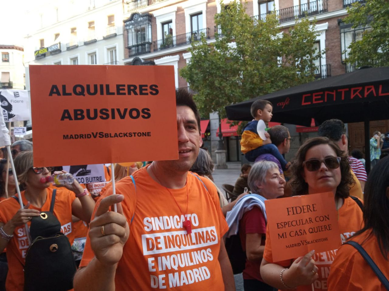 'Manifestival' de la Coordinadora de la Vivienda de Madrid.