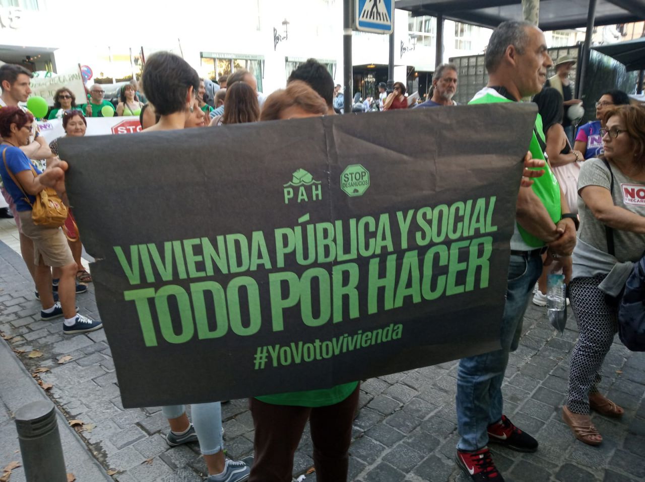 'Manifestival' de la Coordinadora de la Vivienda de Madrid.