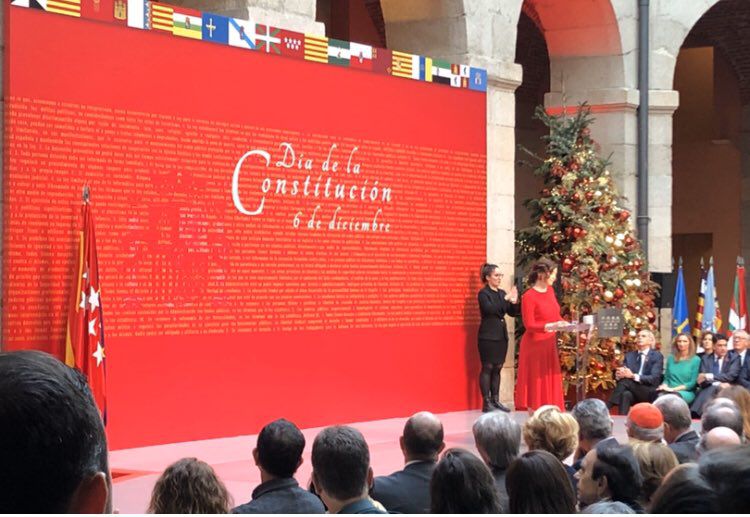 Día de la Constitución en la Comunidad de Madrid