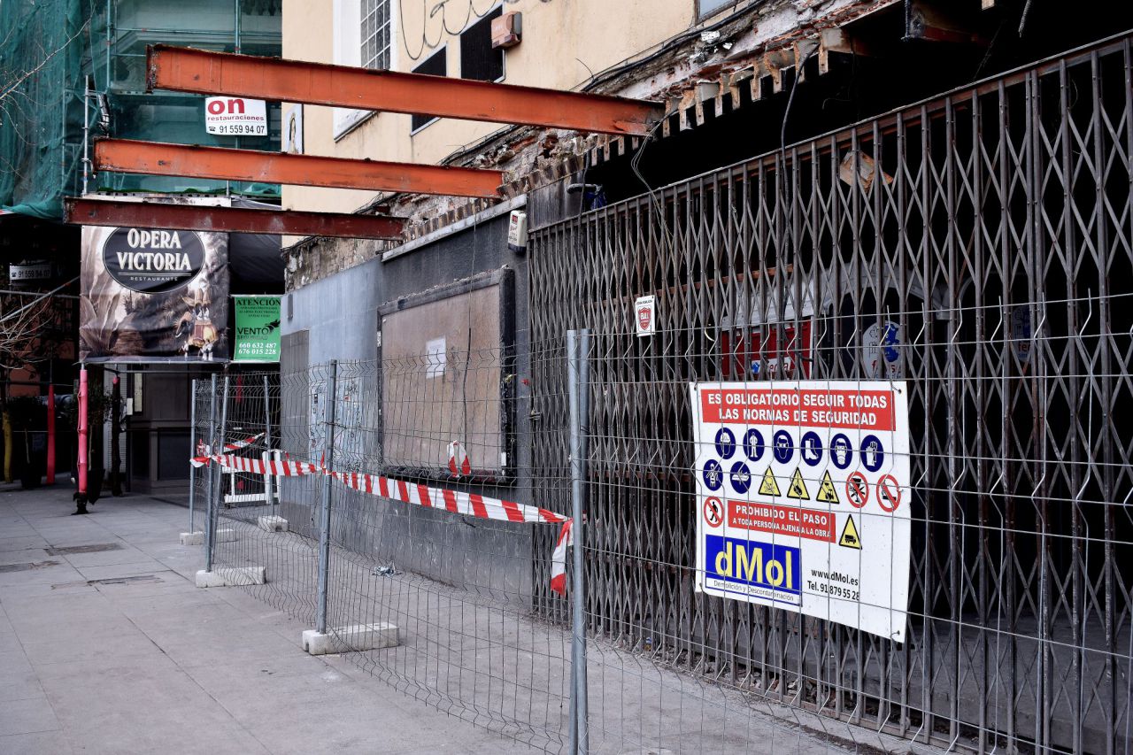 Entrada del Real Cinema en la actualidad.