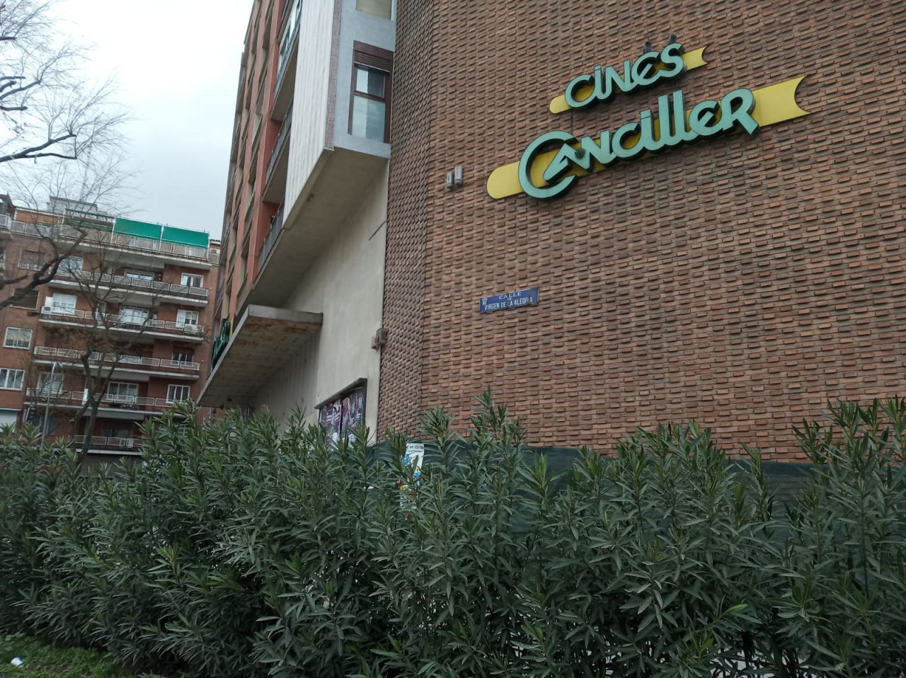 Los antiguos cines Canciller en la actualidad.