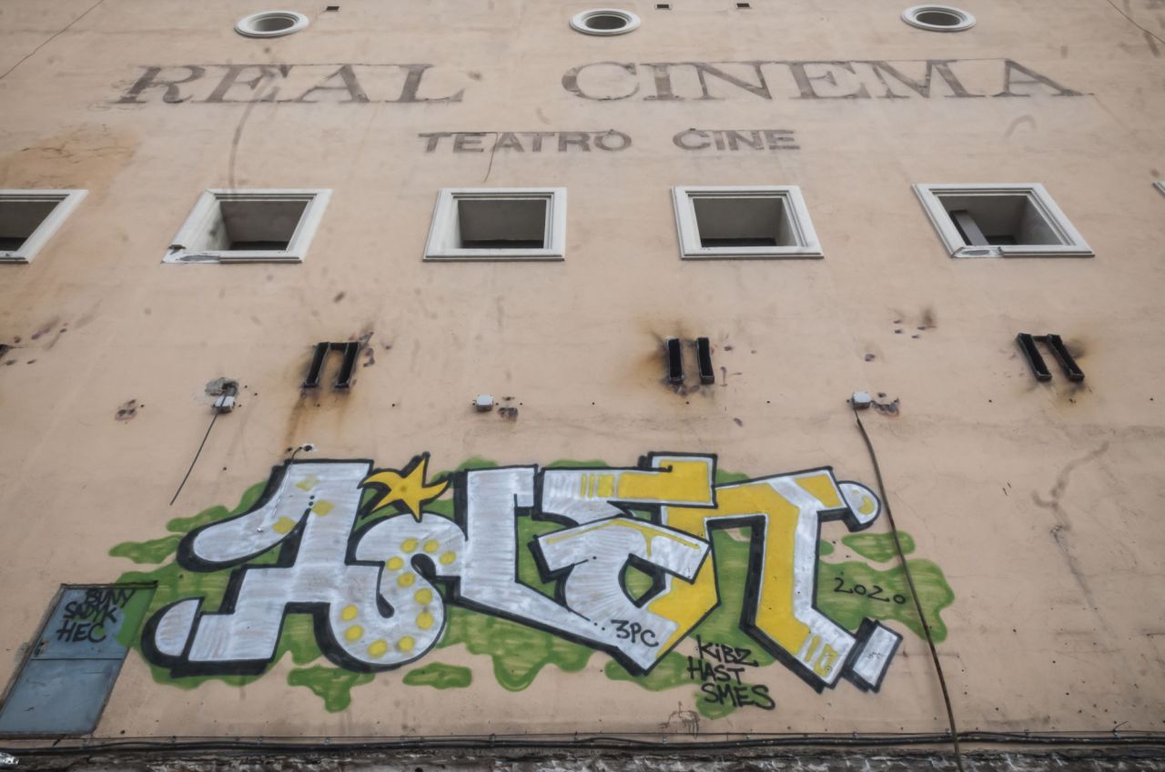 Fachada del Real Cinema en la actualidad.