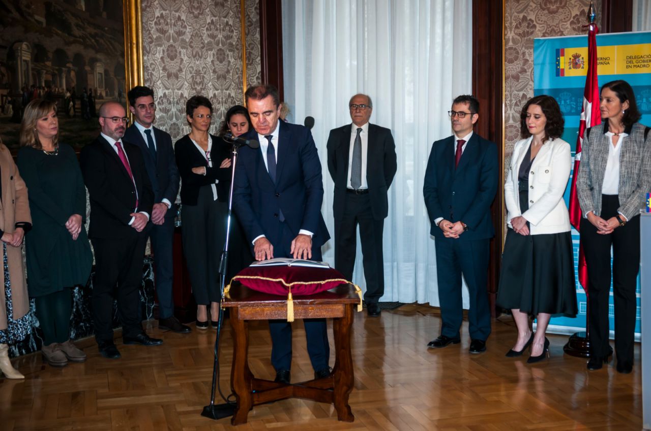 José Manuel Franco priorizará la igualdad y "poner la seguridad al servicio de la libertad" como delegado de Gobierno