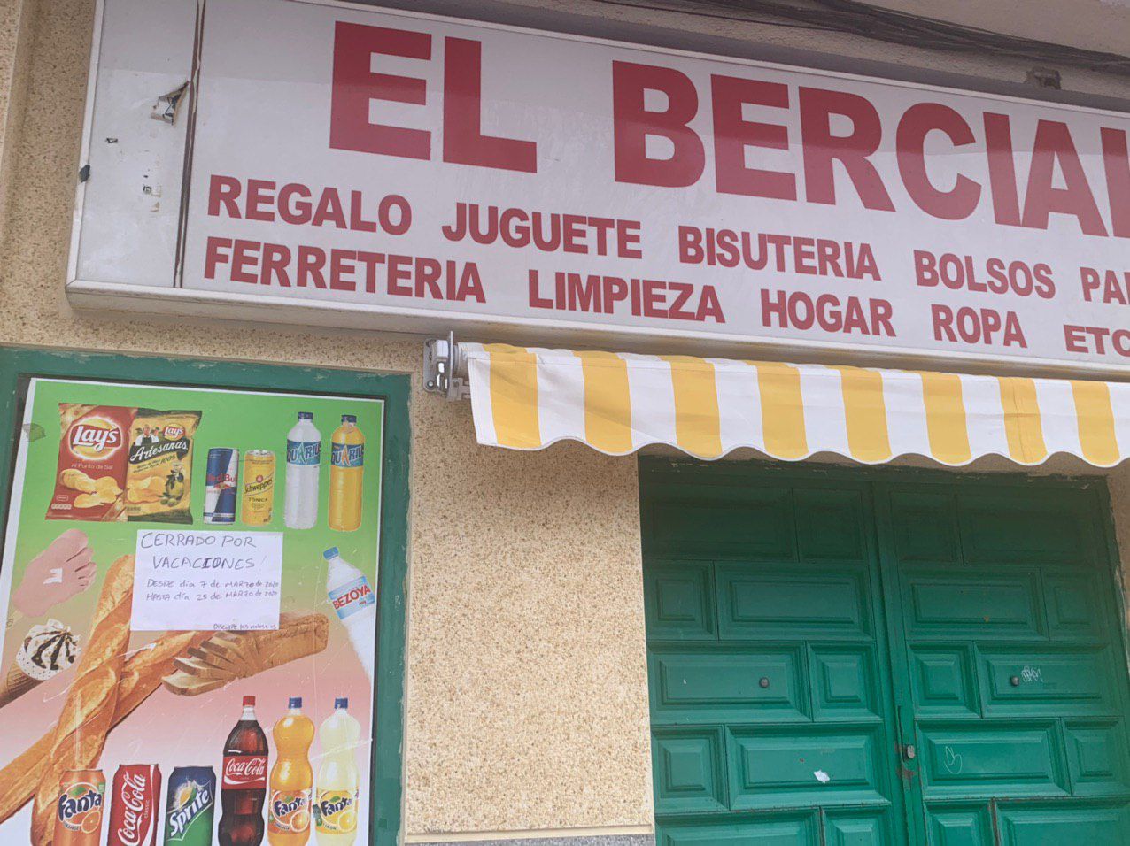 Establecimientos chinos en Madrid cerrados por Coronavirus