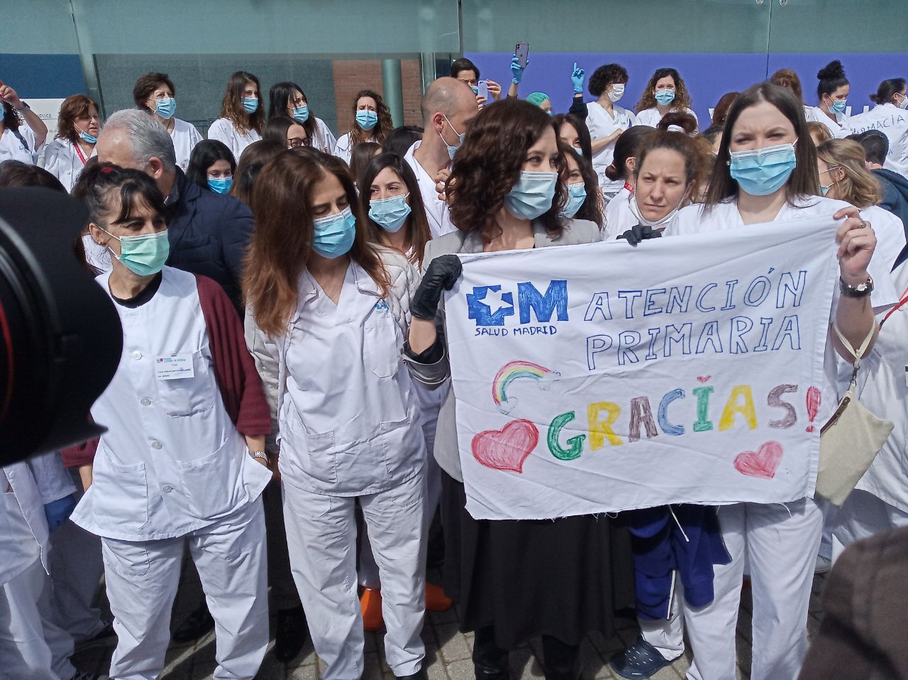 Clausura del hospital temporal de Ifema