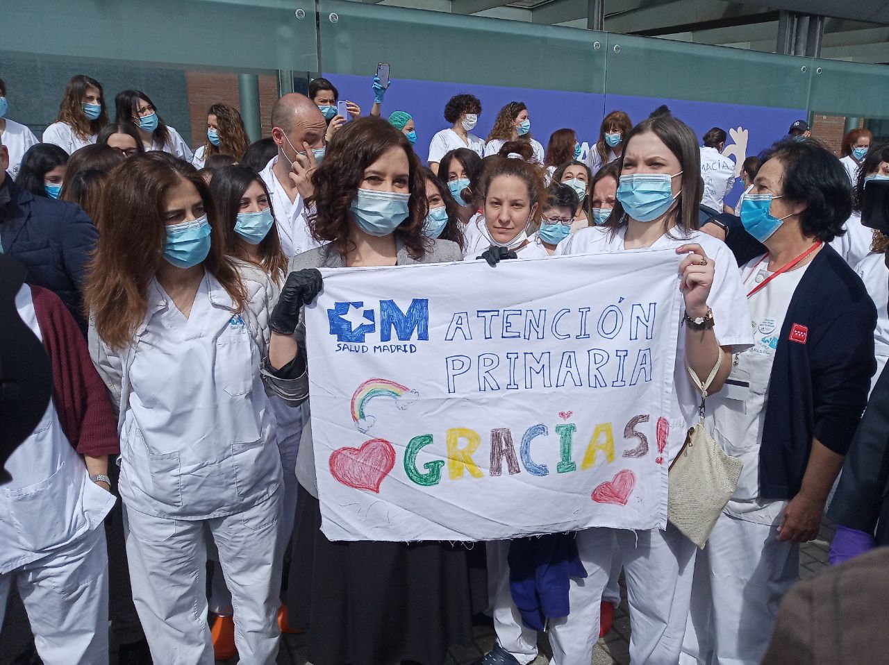 Clausura del hospital temporal de Ifema