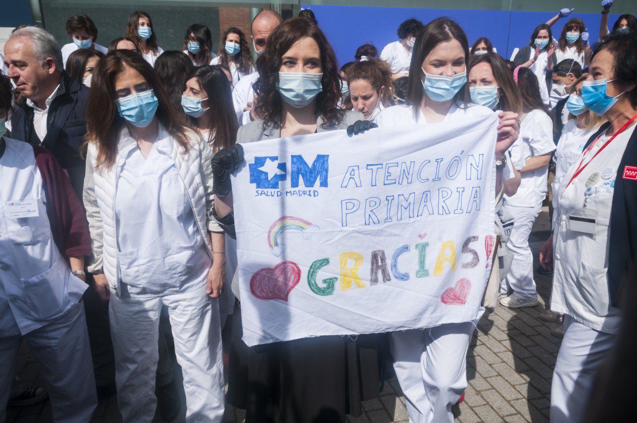 Clausura del hospital temporal de Ifema