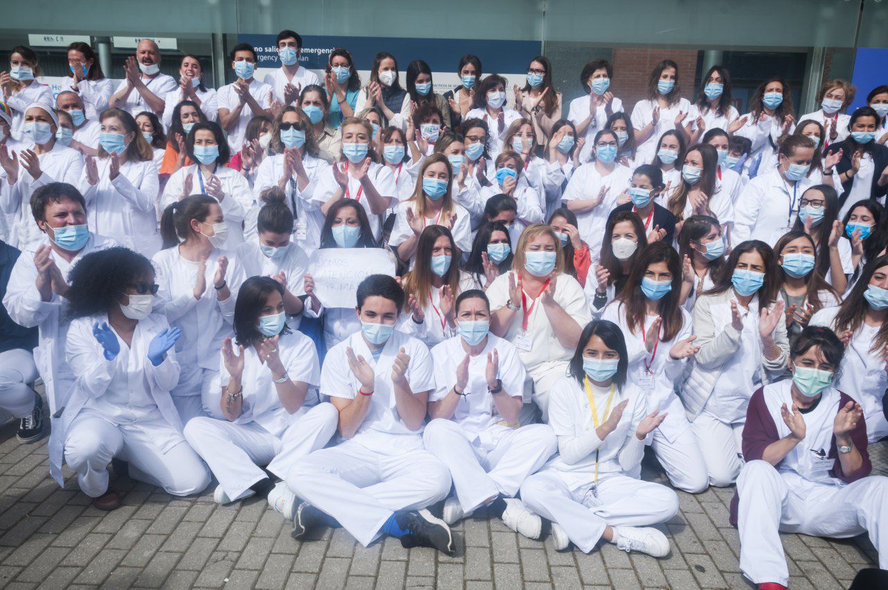 Clausura del hospital temporal de Ifema
