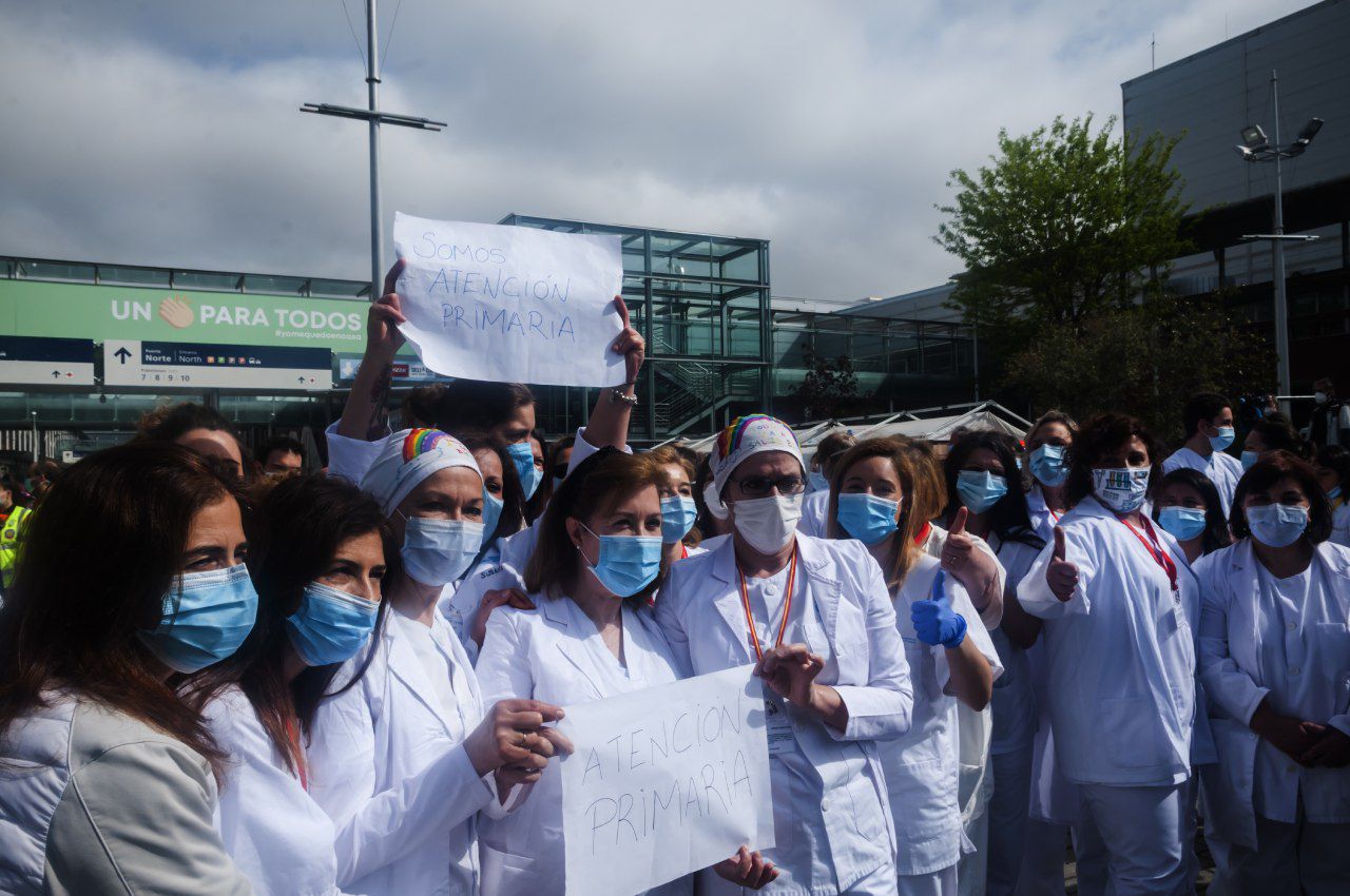 Clausura del hospital temporal de Ifema