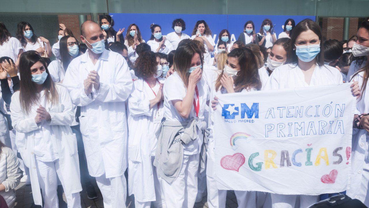 Clausura del hospital temporal de Ifema