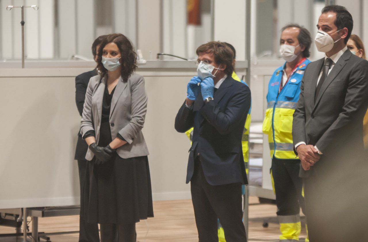 Clausura del hospital temporal de Ifema