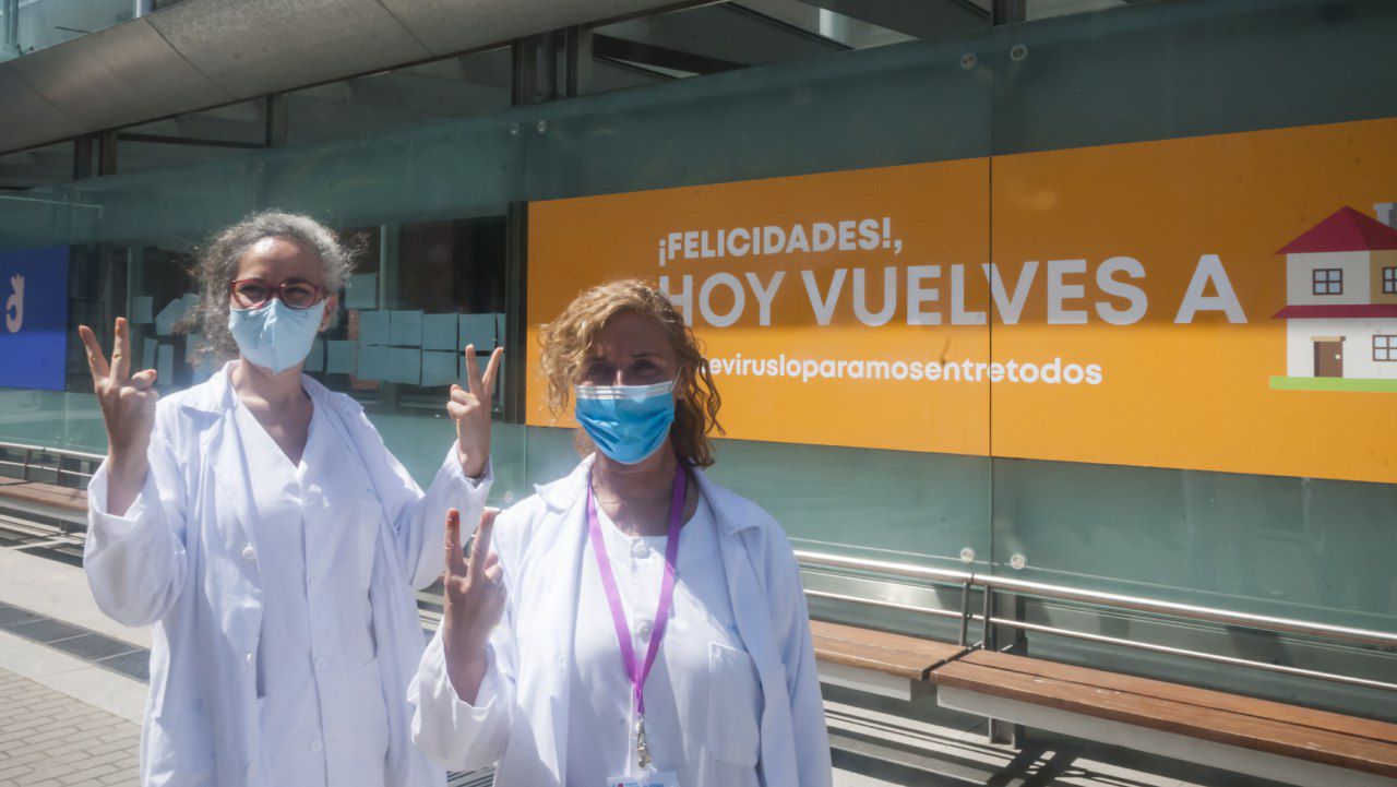 Clausura del hospital temporal de Ifema