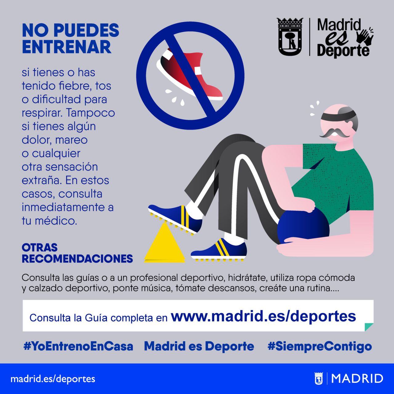 El Ayuntamiento de Madrid presenta una guía con recomendaciones para la vuelta al deporte en la calle