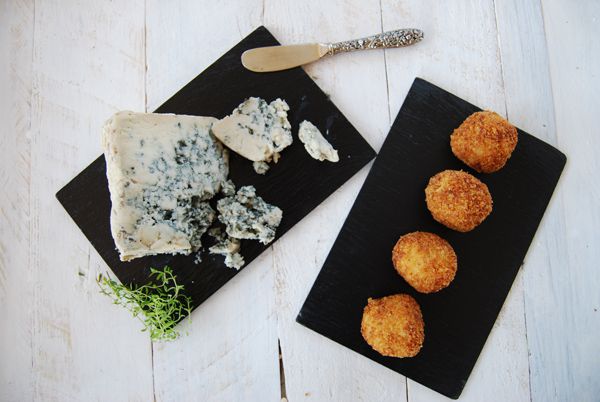 Croquetas de queso azul