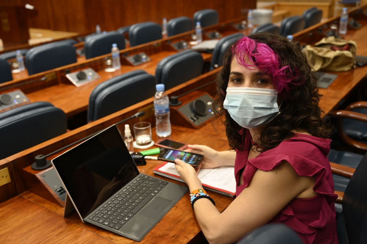 Vanessa Lillo, diputada de IU en la Asamblea de Madrid