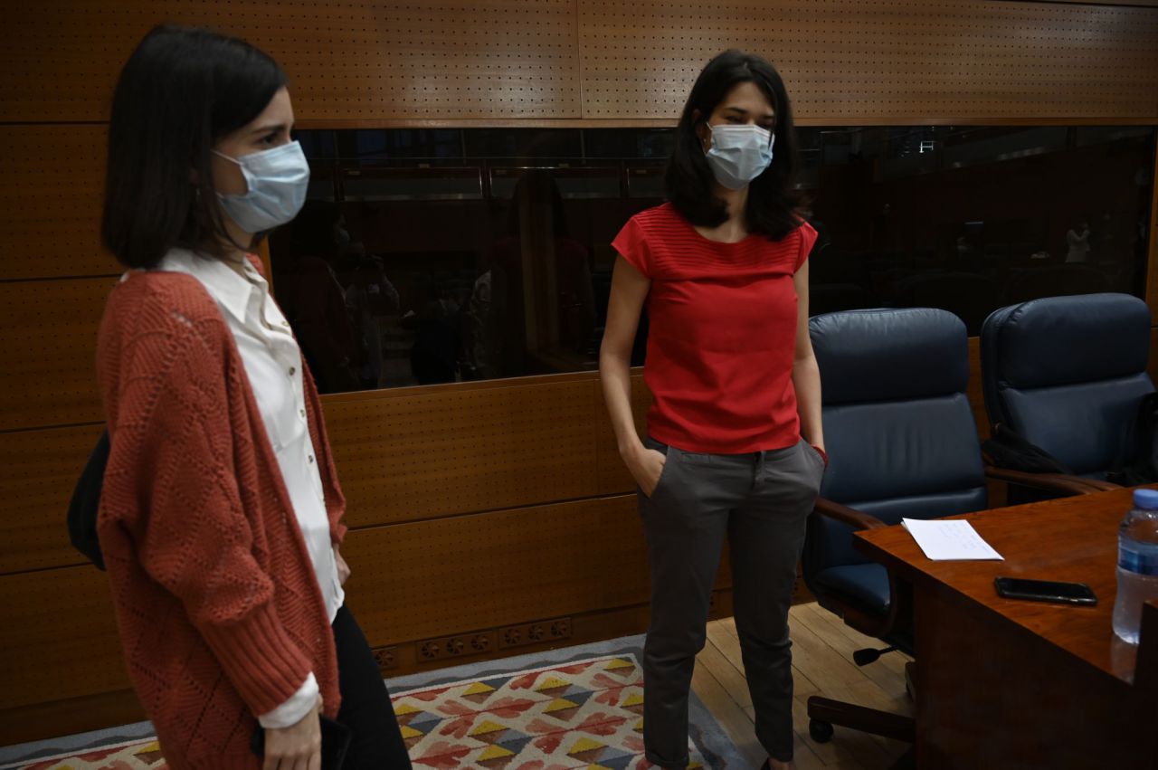 Isa Serra, portavoz del Grupo Parlamentario Unidas Podemos - IU Madrid en Pie