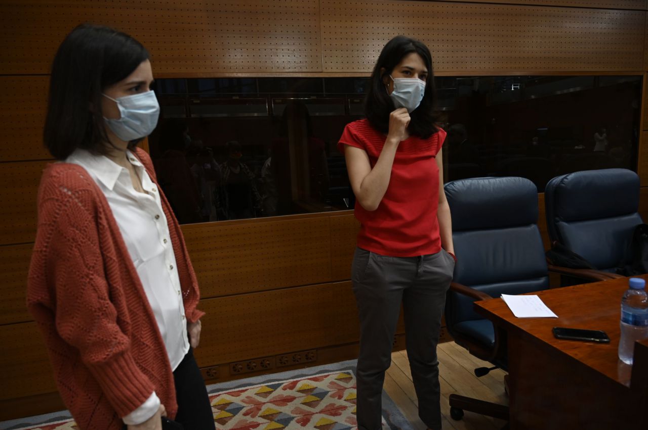 Isa Serra, portavoz del Grupo Parlamentario Unidas Podemos - IU Madrid en Pie