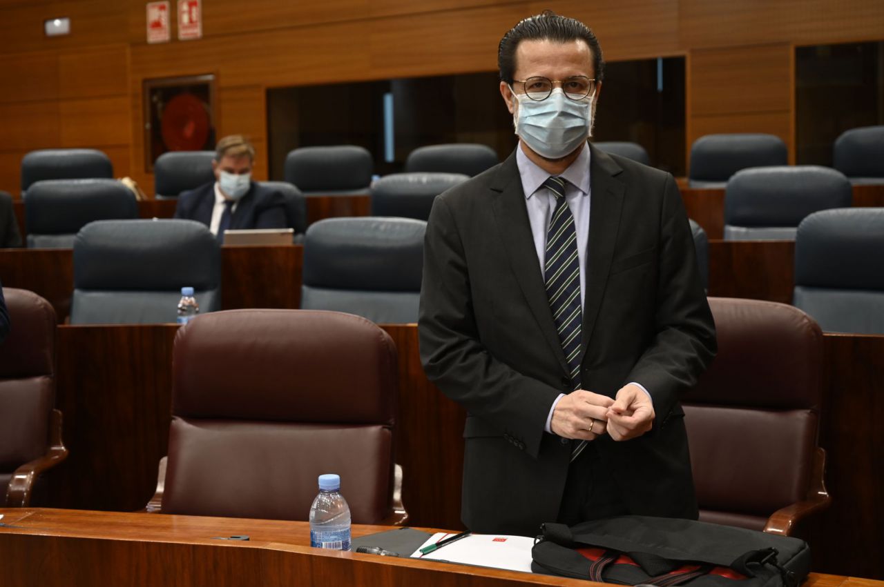 Javier Fernández Lasquetty, consejero de Hacienda y Función Pública de la Comunidad de Madrid