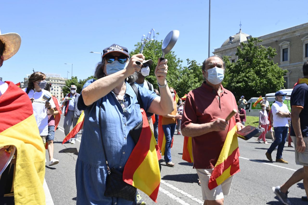 Sanchez dimisión,manifestacion