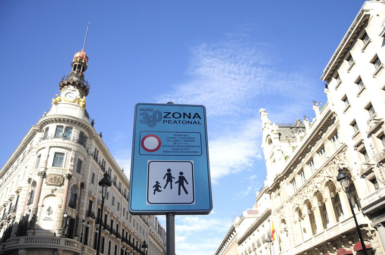 El Alcalde de Madrid, José Luis Martínez-Almeida, inaugura la peatonalización de la Puerta del Sol