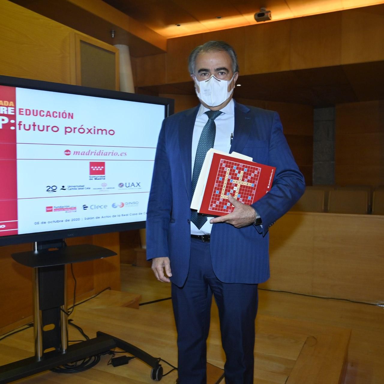 Federico Morán, director de la Fundación para el Conocimiento Madri+d.