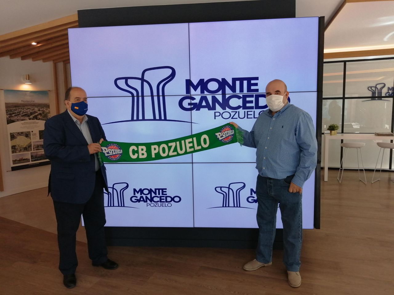 Club Baloncesto Pozuelo en la Jornada de Puertas Abiertas de Montegancedo