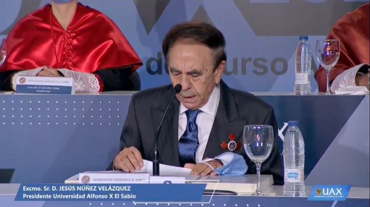 LECTURA DE LA “MEMORIA DEL CURSO 2019/2020” Ilmo. Sr. D. Enrico Pascucci de Ponte, Secretario General de la Universidad Alfonso X el Sabio