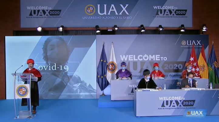 LECTURA DE LA “MEMORIA DEL CURSO 2019/2020” Ilmo. Sr. D. Enrico Pascucci de Ponte, Secretario General de la Universidad Alfonso X el Sabio
