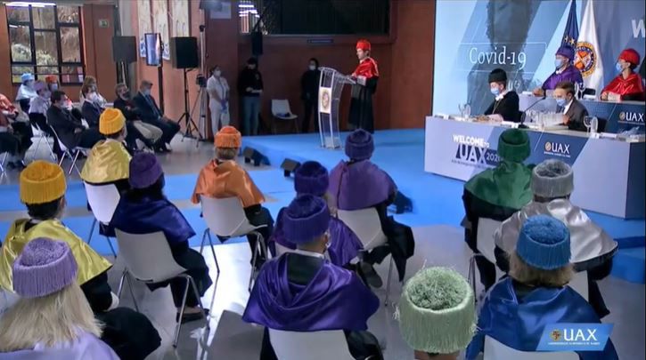 LECTURA DE LA “MEMORIA DEL CURSO 2019/2020” Ilmo. Sr. D. Enrico Pascucci de Ponte, Secretario General de la Universidad Alfonso X el Sabio