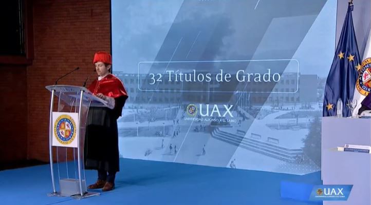 LECTURA DE LA “MEMORIA DEL CURSO 2019/2020” Ilmo. Sr. D. Enrico Pascucci de Ponte, Secretario General de la Universidad Alfonso X el Sabio