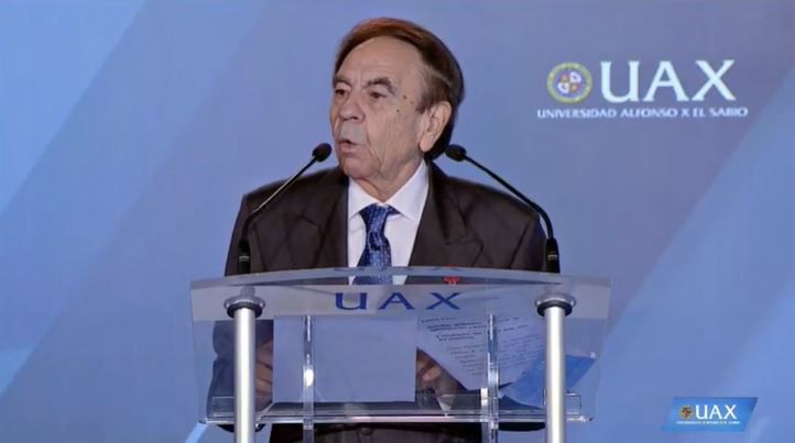 Jesús Núñez Velázquez, Presidente de la Universidad Alfonso X el Sabio, clausura el Acto de Apertura del Curso 2020/2021