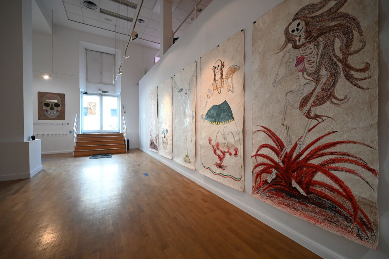 Exposición de Gabriel Sánchez Viveros en el Instituto Cultural de México en España