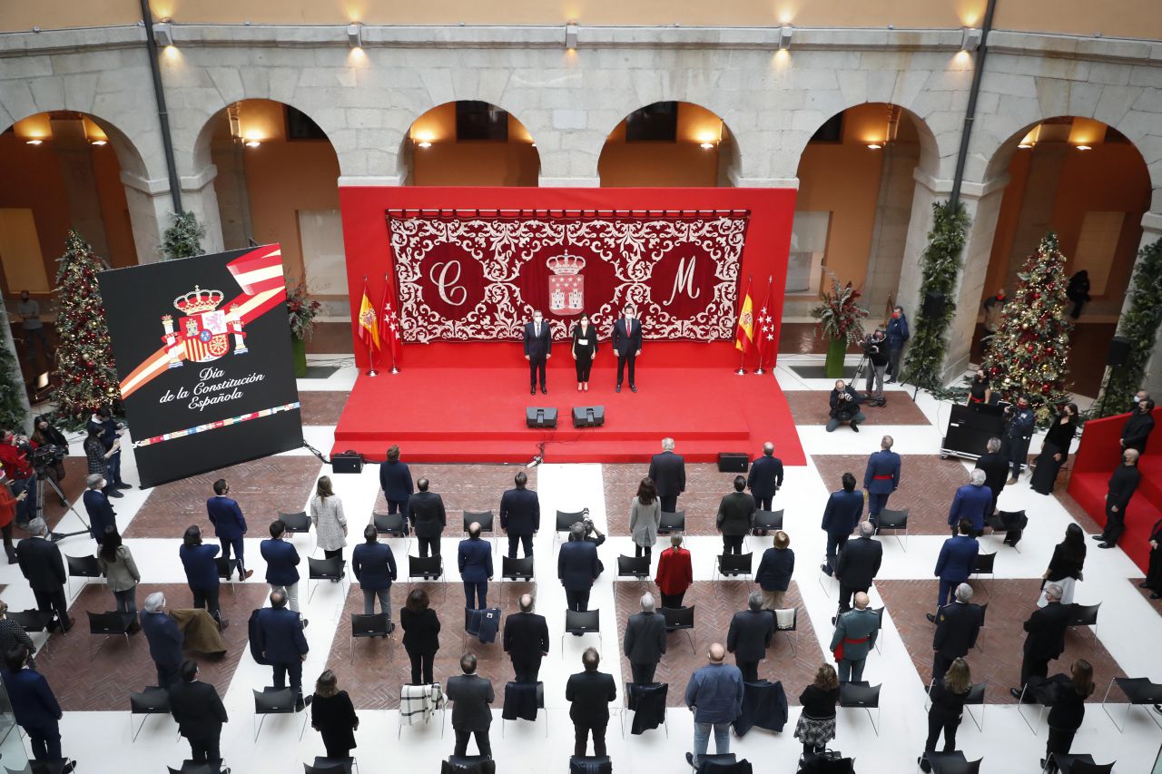 La Real Casa de Correos acoge el tradicional acto en conmemoración de la Constitución