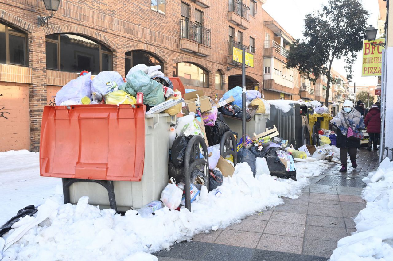 nieve y problemas