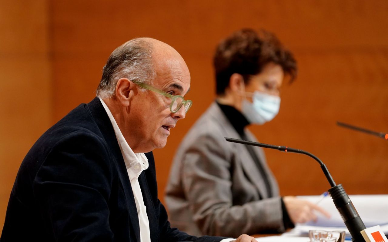 Antonio Zapatero y Elena Andradas actualizan la situación epidemiológica de la Comunidad de Madrid