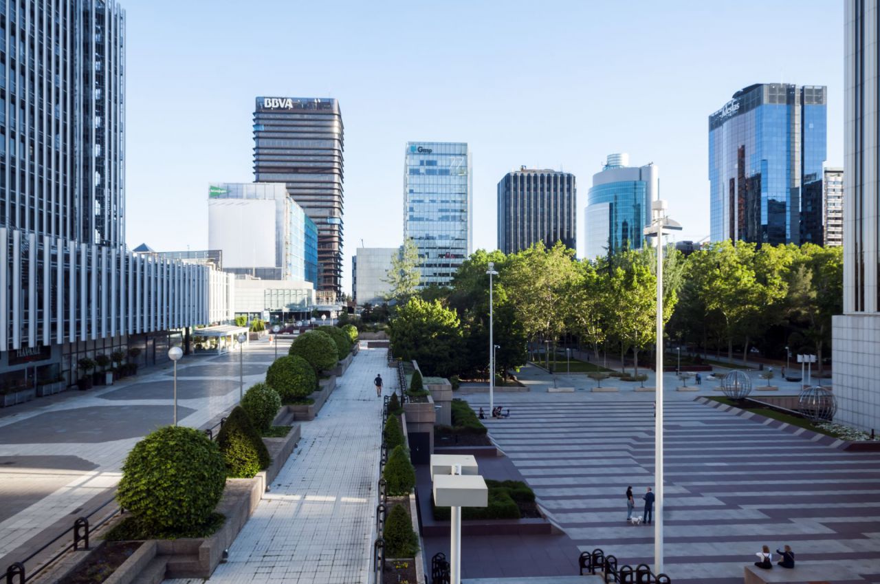 Sin,gente,edificios,vacios