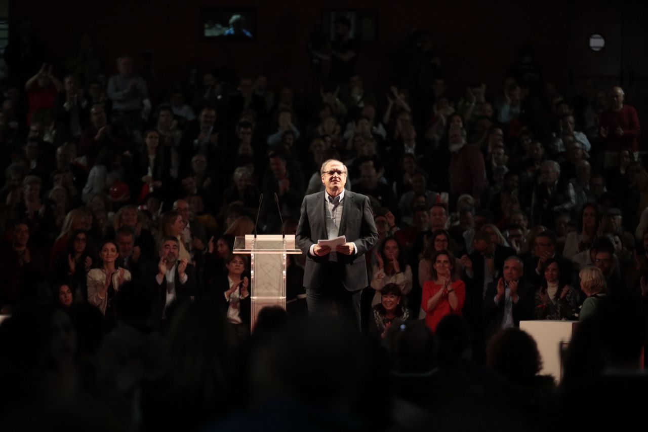Ante un auditorio lleno han hablado, José Manuel Franco, Ángel Gabilondo, Cristina Narbona y la vicepresidenta Carmen Calvo.