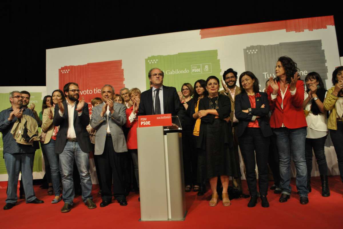 Ángel Gabilondo, candidato del PSOE a la Comunidad de Madrid y su equipo